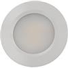 LEDLUX Mini Faretto Led Da Incasso Rotondo 3W AC/DC 12V DC 24V Foro 50mm (Bianco, 3000K)