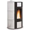 La Nordica TERMOSTUFA A PELLET LA NORDICA EXTRAFLAME MOD. ISIDE IDRO 2.0 19 KW BIANCA COD. 8225