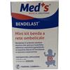 Med's Bendelast Mini Kit Benda A Rete Ombelicale, 3 bende e 3 compresse