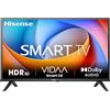 Hisense TV 32 HD Ready 2025 32E41QT, Smart TV VIDAA U8, Airplay2, Game Mode, Works with Alexa, Tuner DVB-T2/S2 HEVC 10, lativù, 32'', 2025 LED