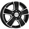 DEZENT Cerchi in lega DEZENT DEZENT VAN 6.5x16 5x112 ET52 Nero esterno lucido