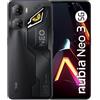 nubia Neo 3 5G Smartphone Gaming Android 15, 8+12GB RAM Dinamica + 256GB ROM, Display 6.8" FHD+ 120Hz, Camera 50MP, Smartphone Dual SIM 5G, NFC, Batteria 5230mAh, Alte Prestazioni, Shadow Black