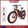 RANDRIDE KETELES K800 PRO Bicicletta Elettrica 2000W Motore 48v23ah Batteria Ebike 26*4 pollici fat tire Mountain bici elettrica fuoristrada - GREEN