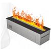 Divina Fire Camino elettrico a Vapore Acqueo 3D APP bruciatore inserto da incasso 75 PRO-LINE