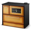 Divina Fire Cucina A Legna Stufa 9 Kw Cappuccino Beatrice L87xP51xH79 Ecodesign