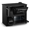 Divina Fire Cucina A Legna Stufa 9 Kw Nera Beatrice L87xP51xH79 Ecodesign