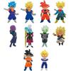 Bandai Dragon Ball Super Collectable Figures Vol.02 Set Completo 10 Personaggi