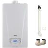 Baxi CALDAIA BAXI LUNA CLASSIC 24 KW A CONDENSAZIONE CAMERA STAGNA METANO/GPL A7795899 + KIT FUMI OMAGGIO