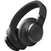 JBL LIVE 660NC Black Cuffie Bluetooth Nero Senza Cavo
