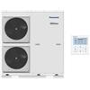 Panasonic Pompa Di Calore Monoblocco Aquarea 10 kW WH-MDC12JH6E5 Aria-Acqua Inverter R410A WiFi Optional Classe A++ ,
