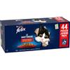Purina Felix le Ghiottonerie in gelatina Multipack 44x85 gr Selezioni Saporite - 1° ORDINE? 20% di sconto SU BRAND ESCLUSIVI, codice BZR20