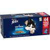 Purina Felix le Ghiottonerie in gelatina Multipack 44x85 gr Selezioni con Pesci - 1° ORDINE? 20% di sconto SU BRAND ESCLUSIVI, codice BZR20