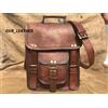 Fatto a mano Borsa a tracolla in pelle vintage per laptop fatta a mano messenger vera uomo