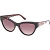 GUESS GU0011252F56 - Occhiali da sole da donna con protezione UV, Avana Scuro, 56MM