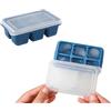 Gestionale Smarty Stampo Ghiaccio Silicone con Coperchi,Facile Rilascio Piccoli Cubetti Ghiaccio,Stampi per Ghiaccio per Mini Frigorifero,Piccoli Vassoi per Cocktail, Whisky, Frutta, Alimenti per Bambini