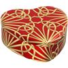 E. F. A. S. COLORS CANDELA CUORE ROSSO/ORO 95 G