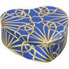 E. F. A. S. COLORS CANDELA CUORE BLU/ORO 95 G