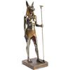 lachineuse - Statua di Anubi 31 cm - Dio Egizio - Statuetta Decorativa dell'Antico Egitto - Figurina Testa di Cane Egiziano - Idea Regalo Decorativa Originale - Decorazione d'Interni