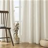 Joydeco Tende in lino, lunghe 274 cm, per soggiorno, lunghezza 274 cm, set di 2 tende per soggiorno, tende lunghe 274 cm, set di 2 tende per casa colonica per soggiorno