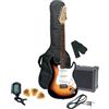 Gewa Pure RC-100 Kit Chitarra Elettrica Sunburst con Amplificatore E Accessori