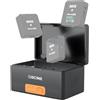 ZGCINE Custodia di ricarica wireless rossa GO & ME & Pro
