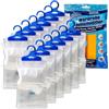 ANSIO 12 sacchetti per deumidificatori per armadio, assorbitori di umidità, condensa, deumidificatori per umidità, muffa, camera da letto, roulotte, bagno, cantina, ufficio, 210 g ciascuno