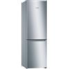 BOSCH Réfrigérateur combiné pose-libre BOSCH - KGN33NLEB - SER2 - inox look -Volume utile total: 282 l - 176x60cm - No Frost - Inox
