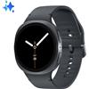 Samsung Galaxy Watch8 (Dark Gray, BT, 44mm) Smartwatch Galaxy AI, allenatore per