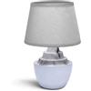 Aigostar Abatjour Stone lampada da tavolo Grigia E14 Aigostar