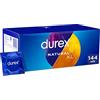 DUREX CONDOMS Durex, Preservativi originali Natural Plus, taglia XL, Gomma
