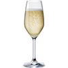 Bormioli Rocco 24 cl - Divino Calice Flute in Vetro - Set 6 Pezzi