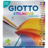 Giotto Matite acquarellabili GIOTTO Stilnovo Acquarell assortiti scatola in metallo da 24 - F256300