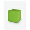 Avanti Trendstore [ALFA] - Box pieghevole in stoffa con occhiello in metallo, ideale per contenere vari oggetti o indumenti. Dimensioni LAP 32x32x32 cm - Verde - Polipropilene
