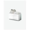 Avanti Trendstore [SPILLA] - Scarpiera da ingresso in laminato di colore bianco e bianco lucido, dimensioni: LAP 80x43x40 cm - Bianco - Legno laminato