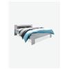 Avanti Trendstore [PINTO] - Fusto letto francese - materasso e doghe NON comprese - in legno laminato, disponibile in 2 colorazioni diverse. Dimensioni LAP 145x68x204 cm - Legno laminato