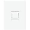 Avanti Trendstore [COLIMA] - Tavolo da pranzo in legno laminato, allungabile fino a 120 cm, disponibile in 2 diversi colori. Dimensioni: LAP 80x76,5x80 cm - Bianco - Legno laminato