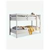 Avanti Trendstore [ANKE] - Letto a castello in legno massicio di pino con scaletta. Disponibile in 3 colori diversi. Dimensioni LAP 97x140x207 cm. - Bianco - Legno massiccio
