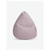 Avanti Trendstore [BETA] - Pouf in velluto, giá imbottito con palline EPS. Si adatta perfettamente al corpo. Disponibile in diverse colorazioni. Dimensioni AP 110x70 cm; capacitá: 220 L - Rosa