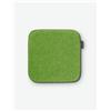 Avanti Trendstore [AVALON] - Cuscino da seduta quadrato imitazione feltro 100% poliestere, disponibili in diverse colorazioni. Dimensioni LAP 35x2x35 cm - Verde - Poliestere