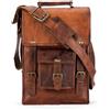 Originale Top Handel Borsa Messenger a tracolla da uomo in pelle di capra vintage