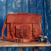 Originale Valigetta in buona pelle borsa per laptop da lavoro attaccare messenger borse...