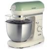 Ariete Impastatrice Planetaria Capacità Ciotola 5.5 Litri 7 Velocità Tasto Pulse Potenza 2400 Watt colore Verde - 1588 Linea Vintage