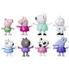 Peppa Pig, Confezione di Action Figure La Dottoressa Orso Polare Visita Peppa e i Suoi Amici, Giocattolo per età prescolare, Include 8 Action Figure, dai 3 Anni in su [Esclusivo Amazon]