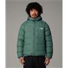 The North Face piumino con cappuccio Hydrenalite Green Uomo