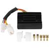 Jadeshay Raddrizzatore Regolatore Tensione Moto, Raddrizzatore Regolatore 5 Pin 5 Fili Per GN125 1982-83 91-97 GZ250 1999-00 02-10