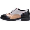 Gioia A. Francesine Oxford in pelle multicolore con tacco 3cm