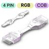 Tuya Connettore Impermeabile per LED RGB COB a 4 Pin da Striscia a Striscia