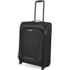 travelite valigia a mano con 2 rotelle per Condor + Ryanair, serratura a combinazione integrata, trolley superleggero con funzione di aggancio, 55x40x20 cm, 41 l, 1,7 kg