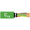 Leviton Cavo Cat 6A RAME 23 AWG U/FTP Schermato 4 Pair LSHF/LSZH Cable Green - EuroClass