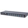 Intellinet Switch KVM VGA Intellinet modulare a 16 porte - Switch KVM - 16 porte KVM - Desk